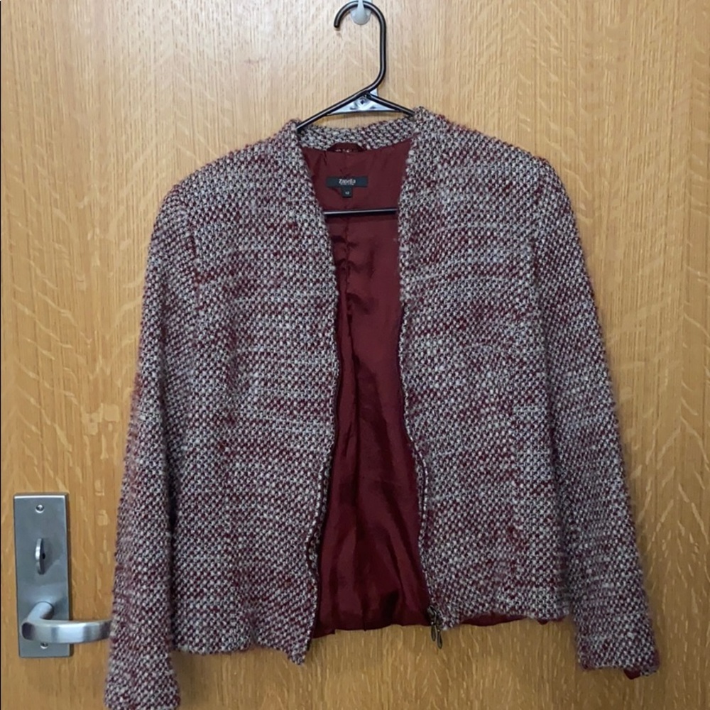 Tweed jacket blazer